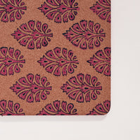 Cork Placemat - Pink Petals