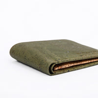 Cork tri fold men's wallet - Oliver 2.0