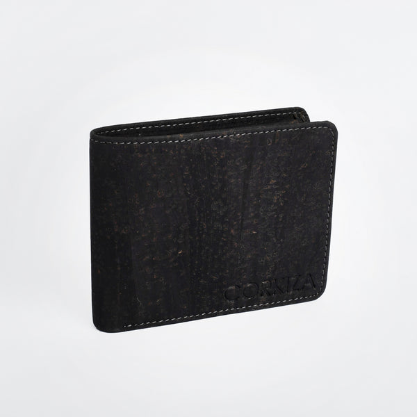 Cork tri fold men's wallet - Oliver 2.0