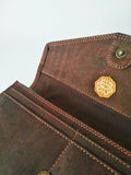 Envelop Clutch Cork wallet - Brown