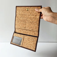 Trifold Cork Purse