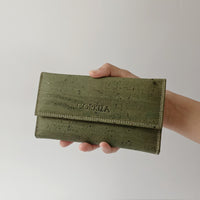 Trifold Cork Purse