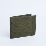 Mens Bifold Green Cork wallet