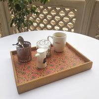 Cork Tray (Block-printed)