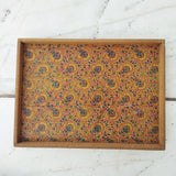 Cork Tray (Block-printed)