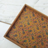 Cork Tray (Block-printed)