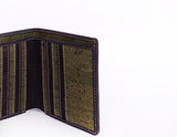 Sleek dual toned men's wallet new trendy vegan fashion